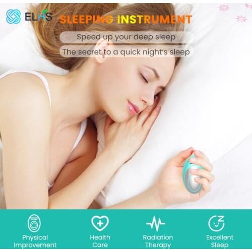 Hand-held Sleep Aid Device Intelligent Sleeping Instrument USB Charging Sleep Hold Instrument Microcurrent Relax Pressure Relief