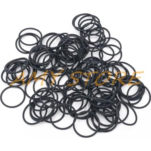 100Pcs Black NBR O Ring Sealing Rubber Ring Washer Gaskets OD 31/32/33/34/35/36/37/38/39/40mm x 2mm for Air Water Oil