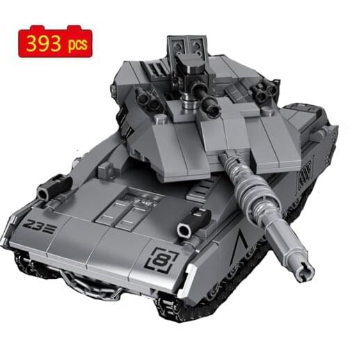 WW2 Military Series World War II Mekava Tank Tracked Infantry Fighting Vehicle DIY Model Building Blocks Bricks Toys Gifts