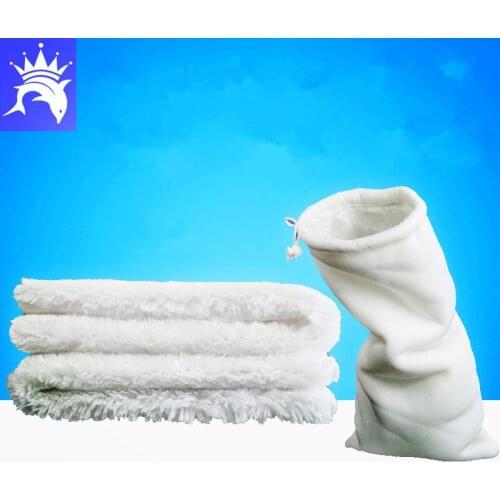 High Efficiency Reusable Aquarium Filter Carpet Fish Tank Pre-Fiber Blanket Filtration Rug Pad Magic Filter Sock