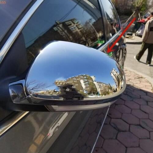 For Volkswagen MAGOTAN 2007-2016 High-quality ABS Chrome Rearview mirror cover Anti-Rub protection Decoration Car styling