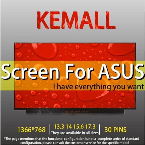Laptop Lcd Screen For ASUS R557L X504L X555S F554L A556U V505L V555U F556U K551L PE552L 15.6 inchs 30pins eDP Lcd Matrix dispaly