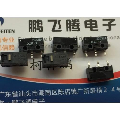 2PCS/lot Original Japanese OMRON mouse micro switch D2F-T D2F-01F D2F-01L D2F-01 D2F-L-T D2F-L D2F-01-D3 D2F-FL-D3