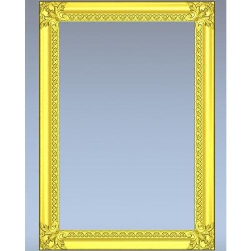 3d model relief for cnc in STL file format Frame--21