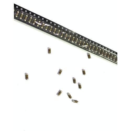 50Pcs/Lot/ R0204 Patch color ring resistance 0204 0R3 precision cylindrical resistor 1206 0.3R 30MR 5% MMA0204C3007JB300