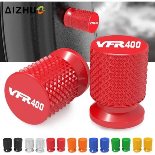 CNC Aluminum FOR HONDA VFR400 NC 30 1989-1992 1991 Motorcycle Tyre Rim Air Port Cover Tire Valve Wheel Stem Cap VFR 400 Covers