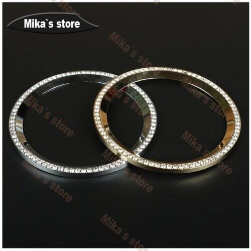 New~The Gear Shift Ring For Mini Cooper F56 F55 F54 Trim interior accessories diamond decorated ring stickers Mini Car styling