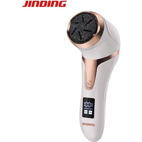 Rechargeable Electric Foot Peeler Pedicure Callus Remover Foot Grinder Calluses Exfoliating Vacuum Cleaner Peeling Machine LCD