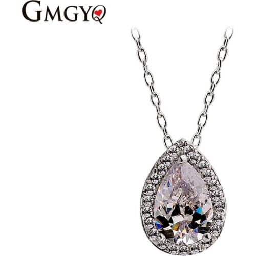 GMGYQ Water Drop Ontwerp Peer Gesneden Top Kwaliteit AAA+ Cubic Zirkoon Hanger Chain Pendants Jewelry Making Jewelry For Women