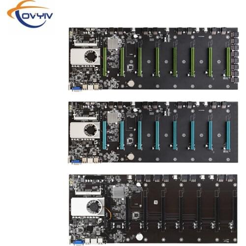 COVYIV BTC-T37/BTC-S37/BTC-D37 Mining Farm Miner motherboard Mother board 8 GPU PCIE 16X DDR3 Support 1066/1333/1600mhz