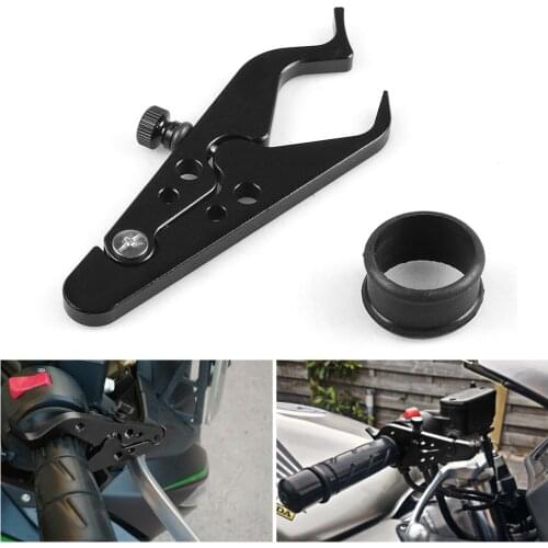 New High Quality Universal Motorcycle Cruise Control Throttle Lock Assist Retainer Relieve Stress Durable Wrist Grip Black