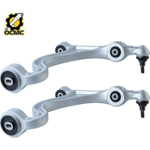 Pair Fit For 2010 - 2013 Porsche Panamera 97034105304 97034105404 Front Lower Control Arms