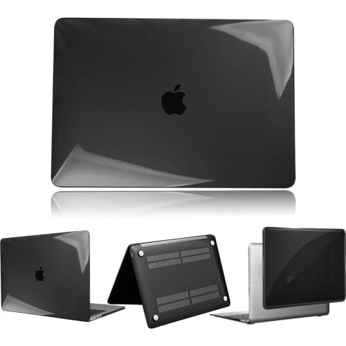 Portable Case for Apple Macbook Air 13" A2337/a2179 2020/Air 11"/MacBook Pro 13/16/15" Matte Black Hard Shell Laptop Case