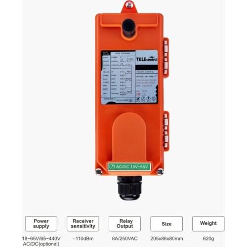 UTING TELECRANE TELEcontrol Receiver of Industrial Wireless Hoist Crane Remote Controller F21-E1B F21-E1
