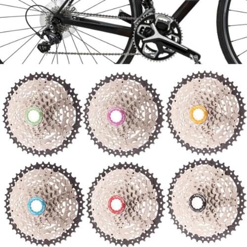 Cycling Freewheel SMLLOW Bicycle Flywheel Antioxidant Reliable 8 Speed Hollow Design Cassette Flywheel for 11-42T Mountain Bikes