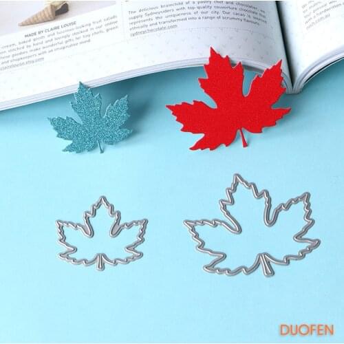 030150 maple leaves stencil metal Cutting dies for DIY papercraft project Scrapbook Paper Album greeting cards