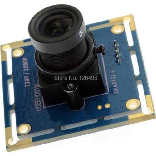 1080P industrial high speed camera MJPEG 30fps/60fps/120fps ELP CCTV camera CMOS HD Black/ white color