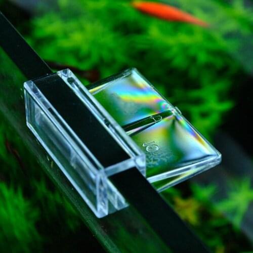 4/8pcs Fishtank Support Plastic Transparent Support Aquarium Glass Cover Clip Holder Aquarium Accessories