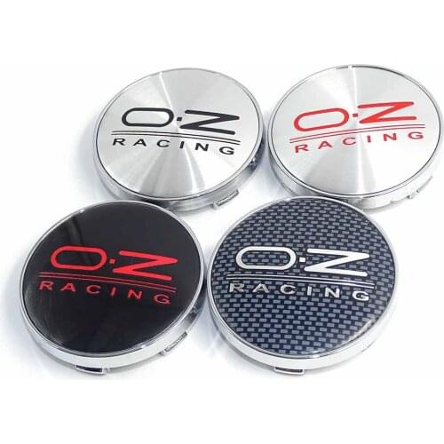 4PCS/lot 60MM OZ Racing Car Wheel Center Hub Caps Car Emblem Badge Logo Wheel Center Cap label car styling accessories