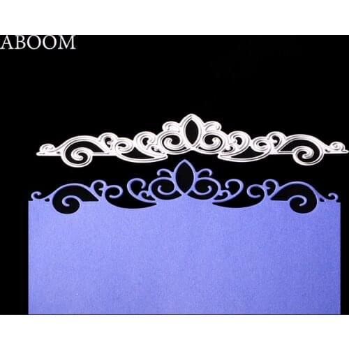 ABOOM New 1PC Flower Branch Metal Carbon Steel Die Cut Embossing Folder Silver Scrapbooking Album Decoration Cutting Dies