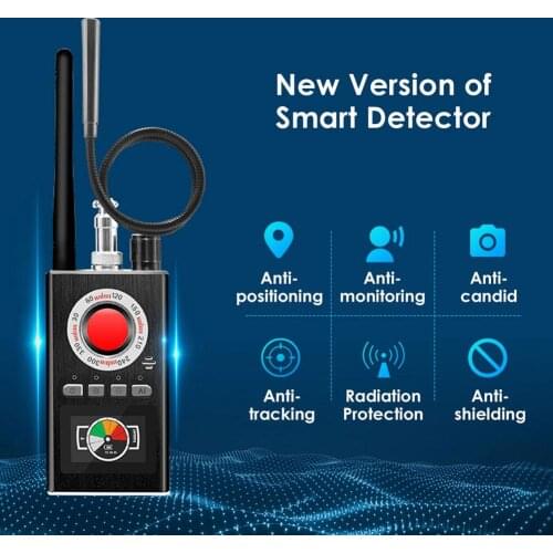 Car GPS Tracker Detector 1MH-800MHz GPS Locator Infrared Scanning Anti-location Tracking GPS Locator Detector Privacy Protect
