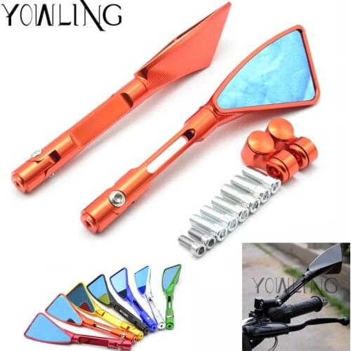 Rearview Side Mirror Motorcycle Mirrors For RC 390 200 690 125 For Kawasaki Z800 Z750 Z900 ER6N ER6F touring