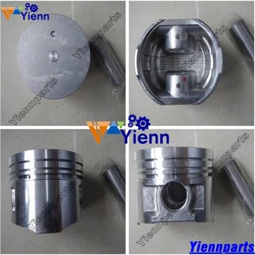 For NISSAN K15 Piston With Pin STD Size 12010-FU370 For TCM Forklift Gasoline Engine Repair Parts