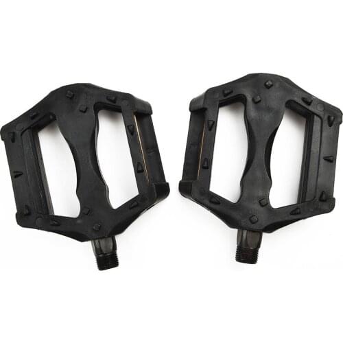 Road Pedals Mountain bike Sports Outdoor Parts Cycling Plastic Platform Fixed gear Widened