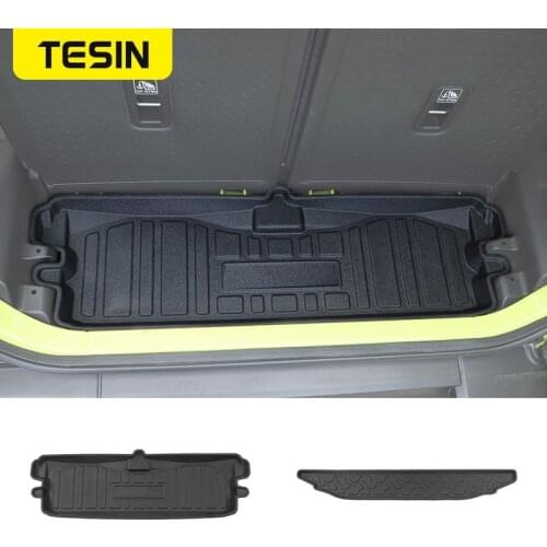 TESIN Cargo Liner for Suzuki Jimny JB64 JB74W Car Rear Trunk Mat Pads Floor Pad for Suzuki Jimny 2019 2020 2021 Car Accessories