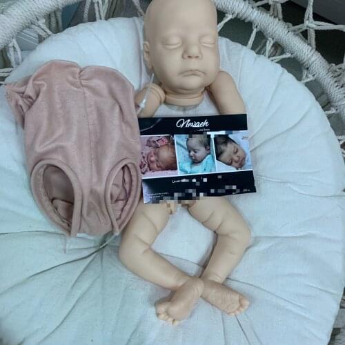 NPK 17inch Reborn Doll kit Nevaeh Limited edition soft touch fresh color kit with COA