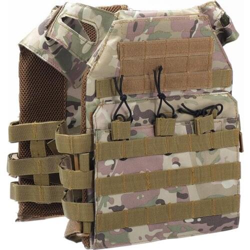 Lightweight Plate Carrier Tactical Vest Military Hunting Airsoft Combat Portable