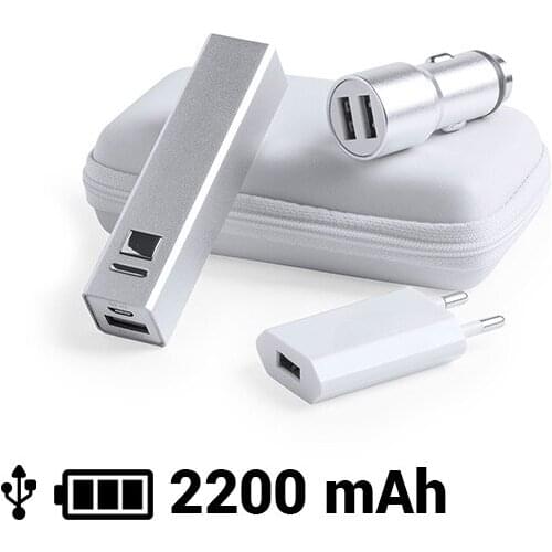 Set of Chargers (3 pcs) 2200 mAh 145967