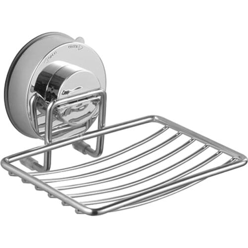 Stainless Steel Bathroom Soap Holder Shower Soap Dish Bathroom Tray Accessories box shelf wall dishes Shelves