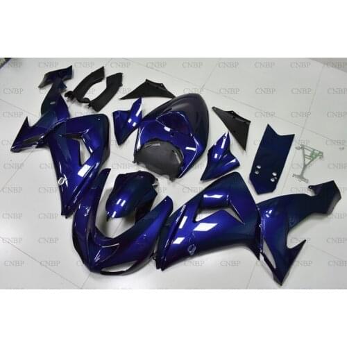 For Kawasaki ZX10r 2006 - 2007 Fairings for Kawasaki ZX10r 2007 Fairings ZX-10r 06 Dark Blue Motorcycle Fairing