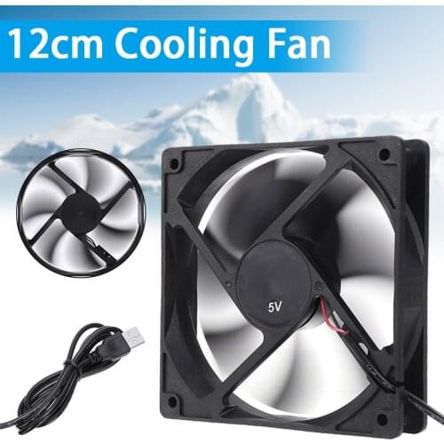 Computer CPU Silent Cooling Case Fan 120x120mm 5V USB Fan Cooler For Desktop PC CPU Cooling Cooler Fan