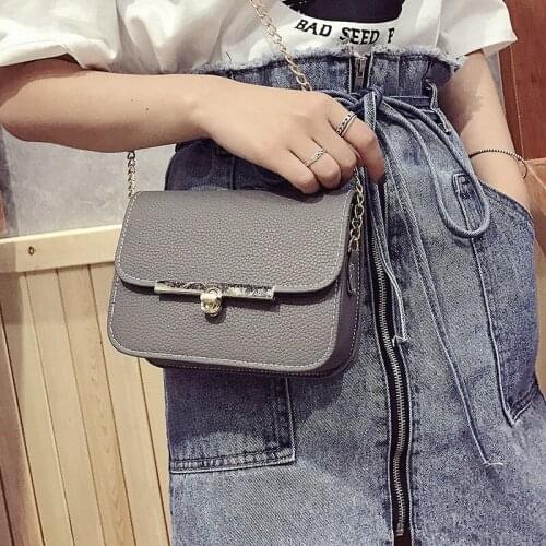 2019 New Womens Bag High Quality PU Leather Ladies Crossbody Bag Cute Girl Shoulder Bag Fashion Small Bag