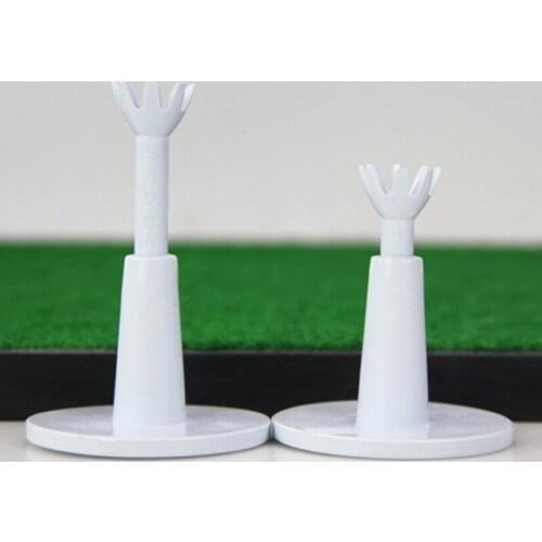 2pcs/pack Range Tees Sports Golf Accessories White Rubber Out-Indoor Professional Golf Practice Tees Trainning Golf Tools
