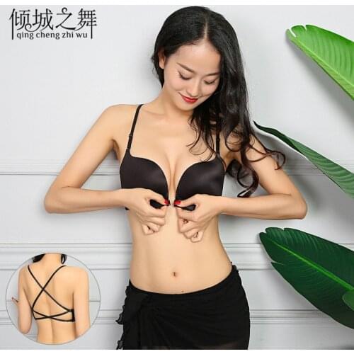 2018 new belly dance acrobatics coat Button underwear belly dance bra SY019