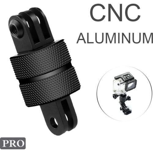 360 Degree Rotation Aluminum Camera Mount Tripod Adapter for GoPro Hero 9 8 7 6 Yi EKEN SJCAM DJI OSMO Action Camera Accessories