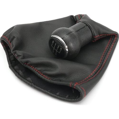 5 Speed Car Gear Shift Knob Gaiter Boot For VW Jetta Golf 3 MK3 1992-1998 Vento Transporter Eurovan Golf Cabrio