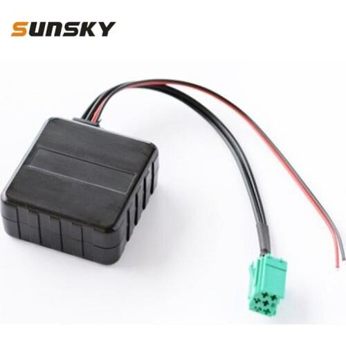 Car Wireless Bluetooth Module AUX Audio Adapter Cable for Renault