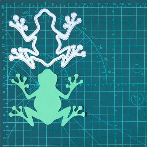 Animal Four-legged Frog Metal Cutting Dies For Stamps Scrapbooking Stencils DIY Paper Album Cards Decor Embossing 2020 New