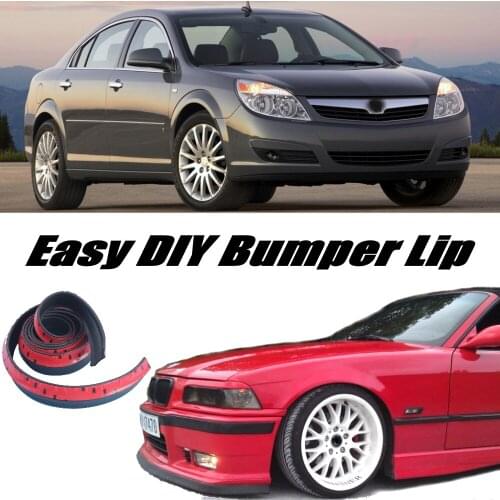 Bumper Lip Deflector Lips For Saturn Aura 2006~2010 Front Spoiler Skirt For Car Tuning View / Body Kit / Strip