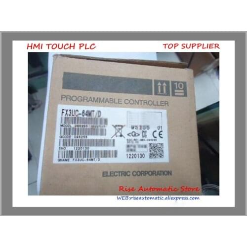 DI 32 DO 32 Transistor PLC Main Unit Module FX3UC-64MT D 24V DC New Original FX3UC-64MT/D