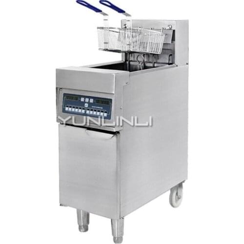 Commercial Electric Deep Fryer Intelligent Vertical Electric Frying Machine Single-tank Multifunctional Fryer IPZL-18-1