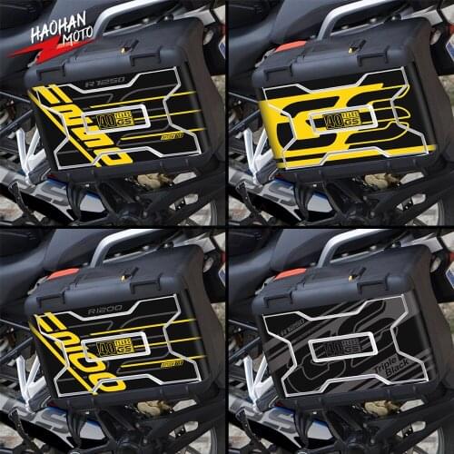 For BMW Motorrad Vario Case 2004-2012 R1200GS R1250GS Box Decals 40 Yesr GS Motorcycle Trunk Sticker