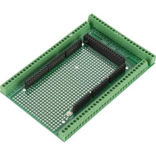 New MEGA-2560 PCB Prototype Screw Terminal Terminal Block Shield Module Block Shield Board Kit Breakout Board
