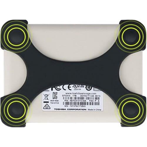 New 2.5 Inch Silicone X-type Hard Disk Case Protective Anti-slip Shakeproof Cover HDD case Accessories