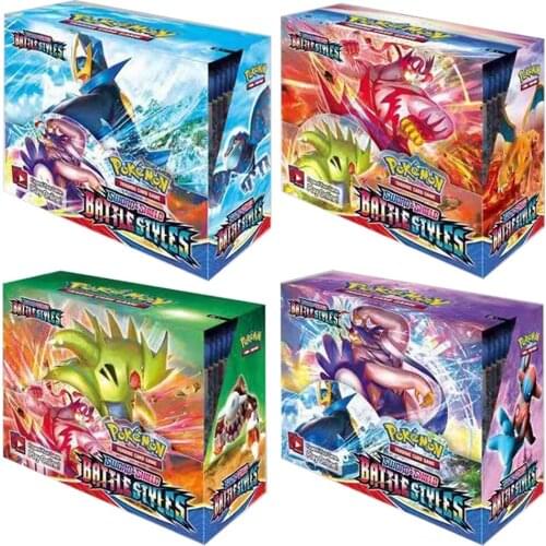 2021 NEW 360Pcs Pokemon TCG: Shining Fates Booster Box French Trading Card Game Collection Toys
