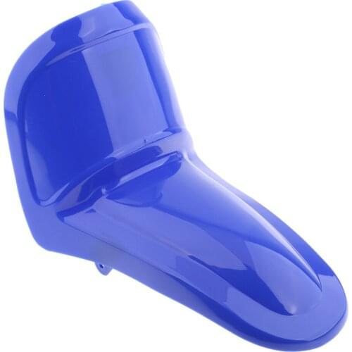 Plastic Fender Front Mud Guards Mudguard Fenders Mountain Road for Yamaha PW50 (Blue)